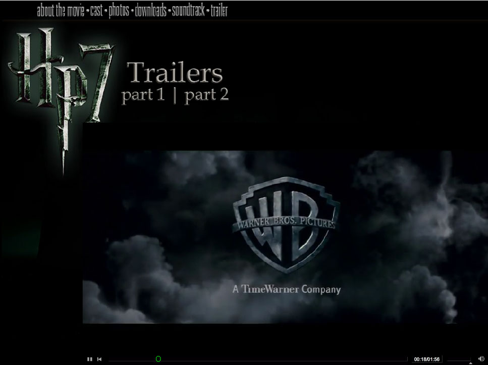 Harry Potter: Trailers