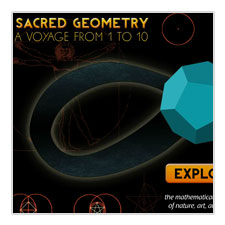 Interactive App Introducing the topic of Sacred Geometry